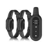 Electric dog training collar with remote control, waterproof, 16 adjustable shock levels, 1000 m range, beep and vibration modes