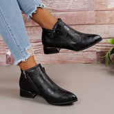 Women's Ankle Boots | Low Heel 0
