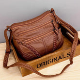Women's Elegant Genuine Leather Bag Stylish Design 0