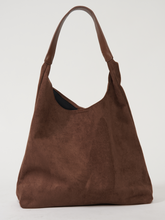 Women's Elegant Leather Tote Bag Versatile Suede 0