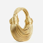 Women's Elegant Statement Bag Stylish Knot Design High-Quality Craftsmanship 0