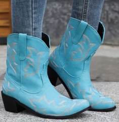 Women's Embroidered Cowboy Boots | Summer 1