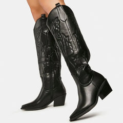 Women's Knee-High Cowboy Boots | Classic 1