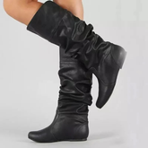 Women's Long Winter Boots | Flat 0