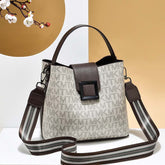 Women's Stylish Bucket Bag Versatile PULining 0