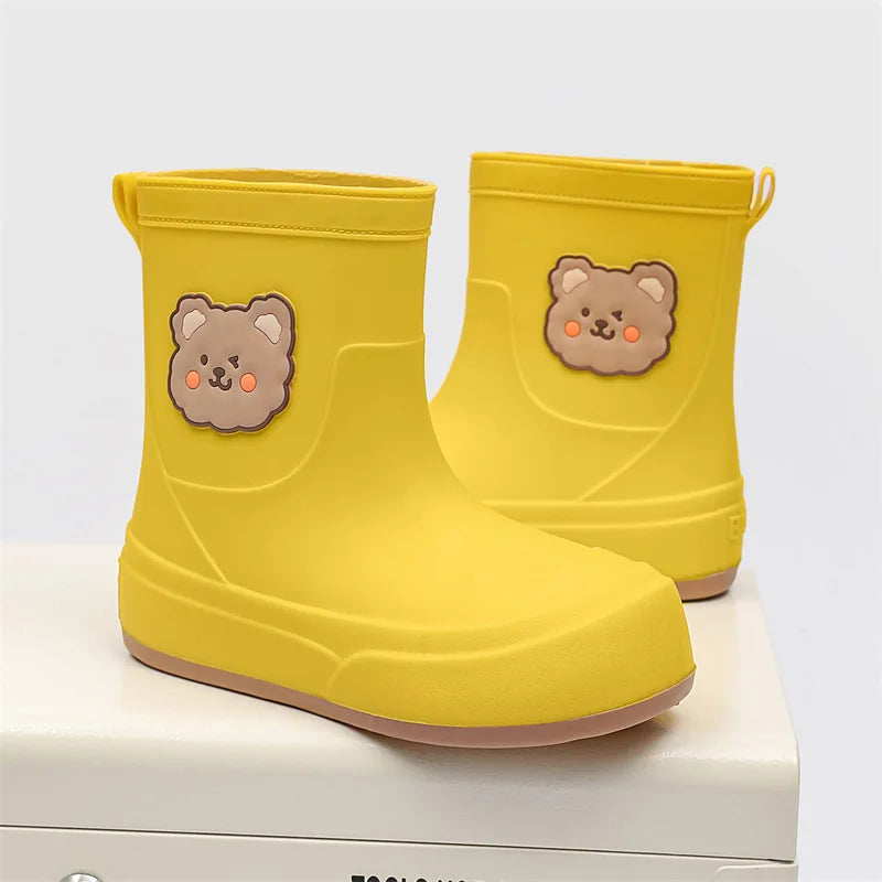 Women's Waterproof Wellington Boots | Teddy Bear Pattern 0