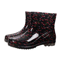 Women's waterproof rain boots | With colorful print 0