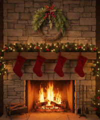 Couronne de Noël de ferme, couronne bohème, couronne de vacances