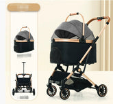 Dog stroller and transport box