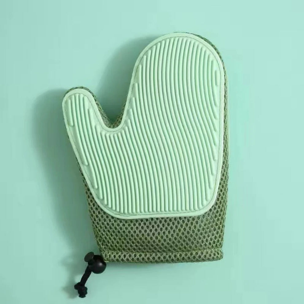 2-in-1 cat grooming glove 8
