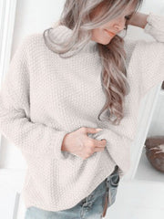 Pull Turtleneck Bouclé Confort Et Élégance – Style Chic et Chaleur Optimale pour vous