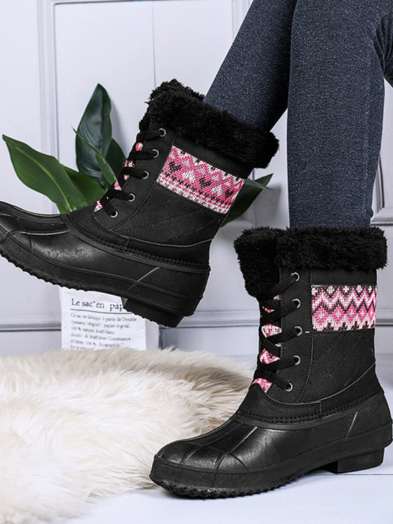Women's Non-Slip Velvet High Boots 2