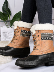 Women's Non-Slip Velvet High Boots 1