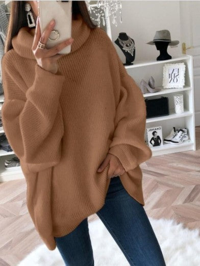 Pull Torsadé Col Roulé – Style et Chaleur pour l’Hiver