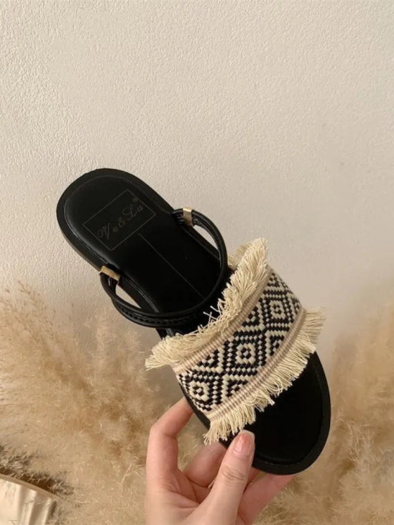 Sandales Polyvalentes Deux En Un, Confort et Style
