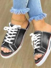 Sandales Denim Femme,  Tendance et Confort