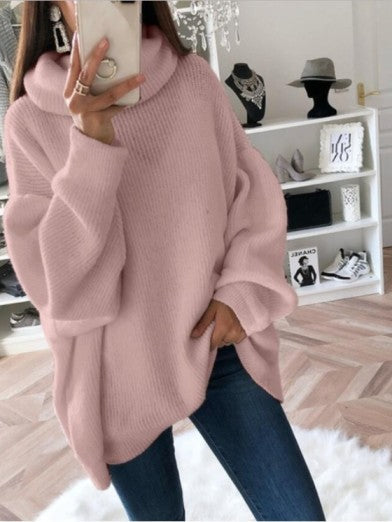 Pull Torsadé Col Roulé – Style et Chaleur pour l’Hiver