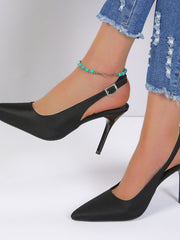 Chaussures à Talons Élégantes à Bout Fermé avec Bride