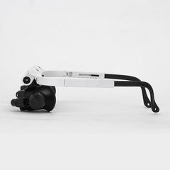 Adjustable LED magnifying glasses with 8x, 15x and 23x magnification for hobbies and precision work 3
