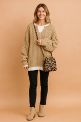 Alivia | Elegant Stitching Sweater 2