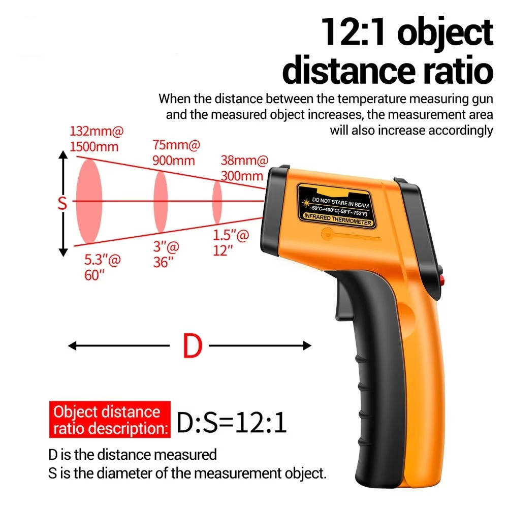 All-in-one infrared laser thermometer 4