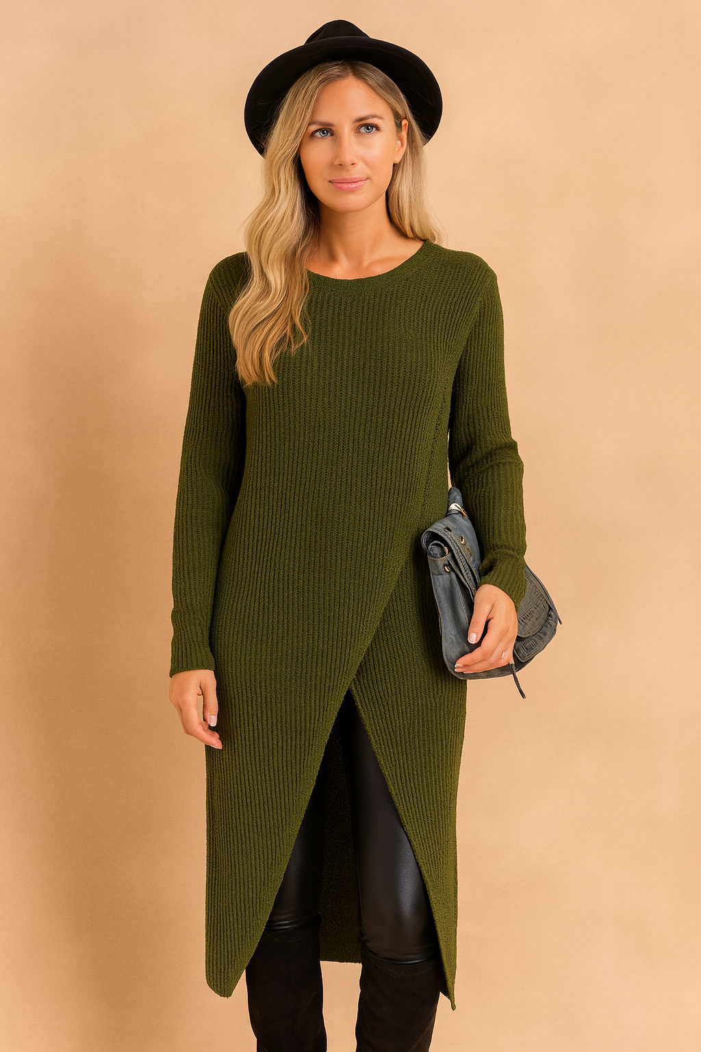 Andi | Stylish wrap sweater 4