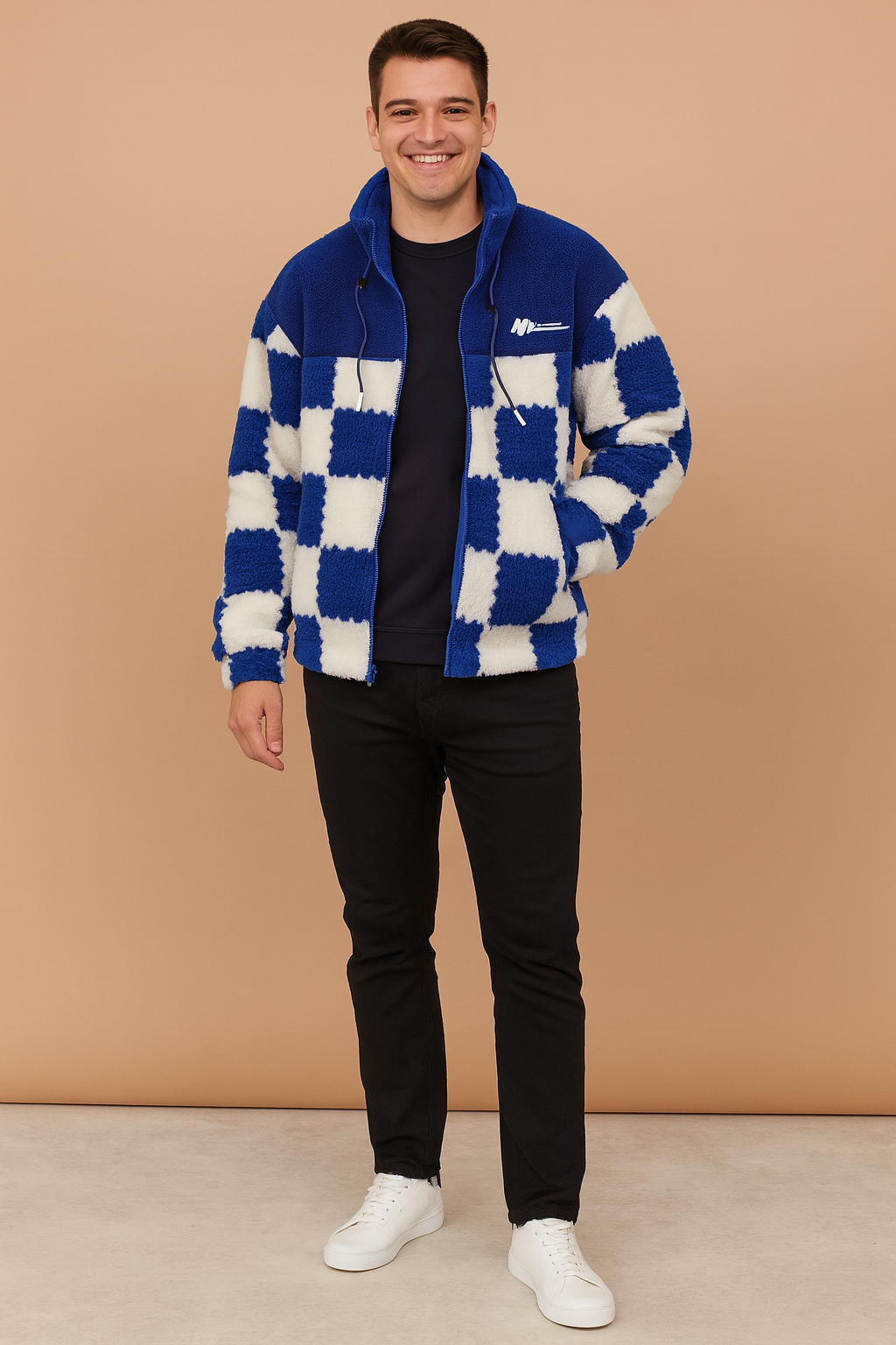 Andrei | Men's Checkerboard Jacket 0