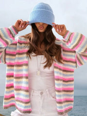 Angeline | Multicolored Knitted Sweater 0