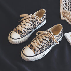 Animal Print High-Top Sneakers for Unisex – Bold & Trendy Style 1