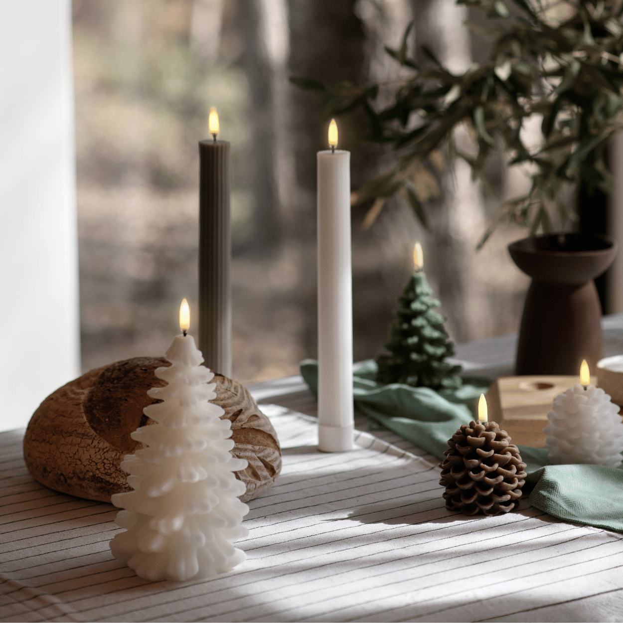 AuroraGlow – Scandinavian-Style LED String Lights for Winter Interiors ...