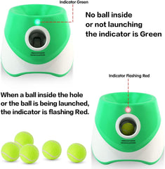 Automatic ball launcher for dogs with 3 distance settings 1