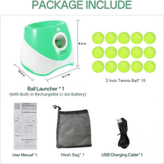 Automatic ball launcher for dogs with 3 distance settings 3