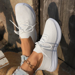 Breathable Knit Sneakers for Women – Lightweight & Casual Comfort 1