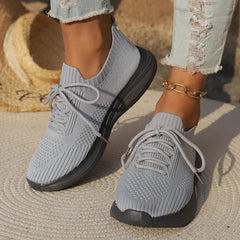 Breathable Knit Sneakers for Women – Lightweight & Casual Comfort 2