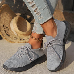 Breathable Knit Sneakers for Women – Lightweight & Casual Comfort 3