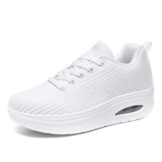 Breathable Knitted Sneakers for Women – Comfortable & Versatile 2
