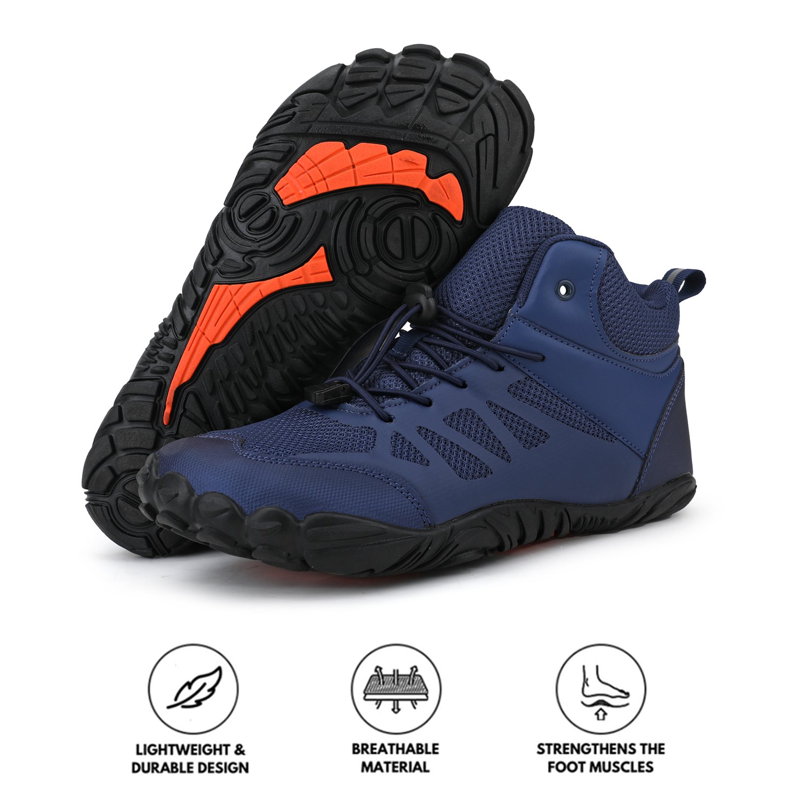 Breathable Lightweight Hiking Shoes for Unisex – Comfort & Flexibility 4