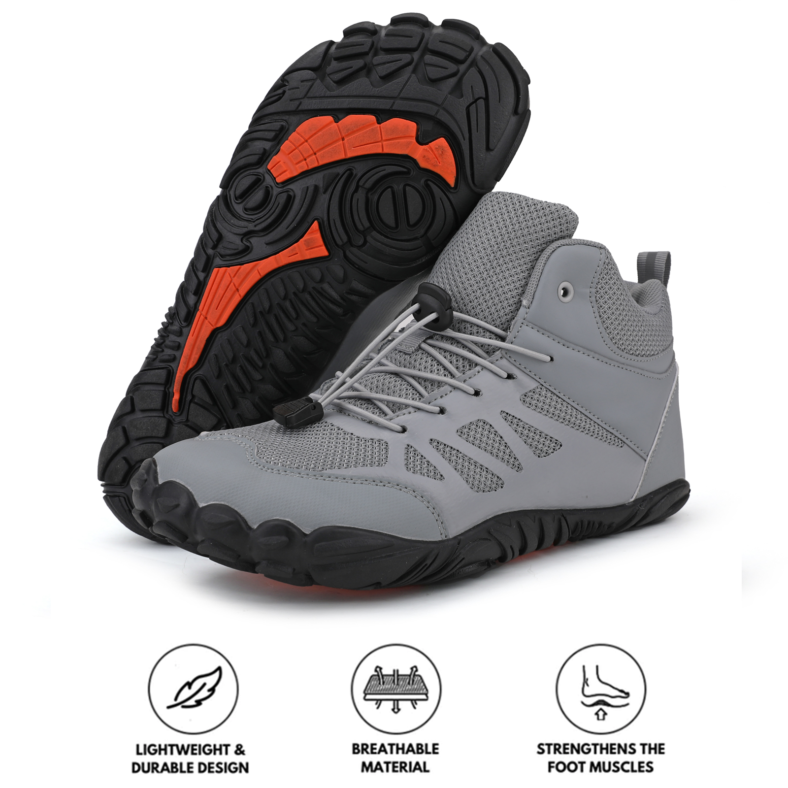 Breathable Lightweight Hiking Shoes for Unisex – Comfort & Flexibility 5