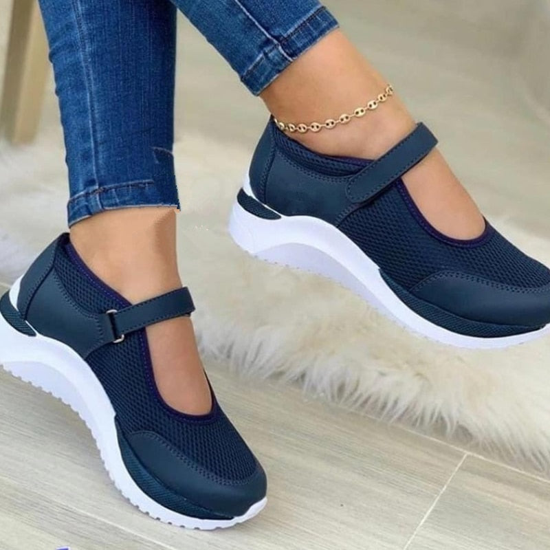 Breathable Mary Jane Sneakers for Women – Comfortable & Supportive 2