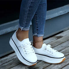 Breathable Platform Sneakers for Women – Stylish & Comfortable Fit 0