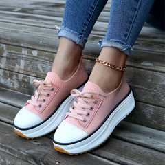 Breathable Platform Sneakers for Women – Stylish & Comfortable Fit 1