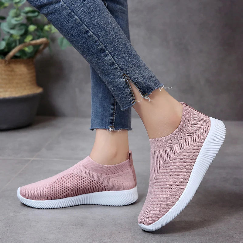 Breathable Slip-On Sneakers for Women – Effortless Style & Comfort 5