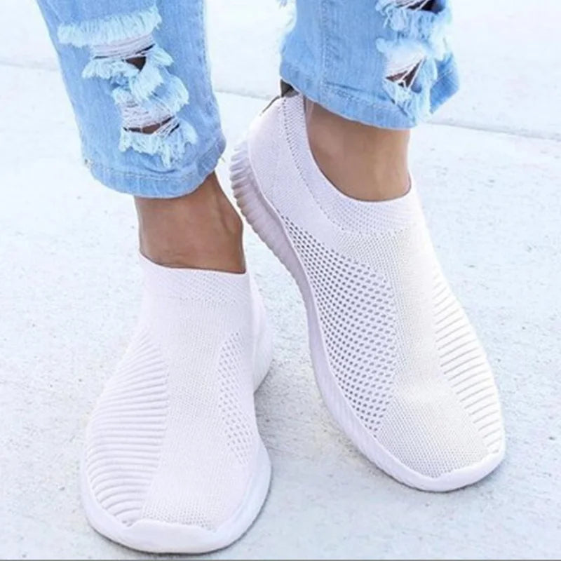Breathable Slip-On Sneakers for Women – Effortless Style & Comfort 7