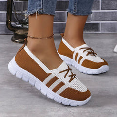 Breathable Slip-On Sneakers for Women – Lightweight & Stylish Comfort 1