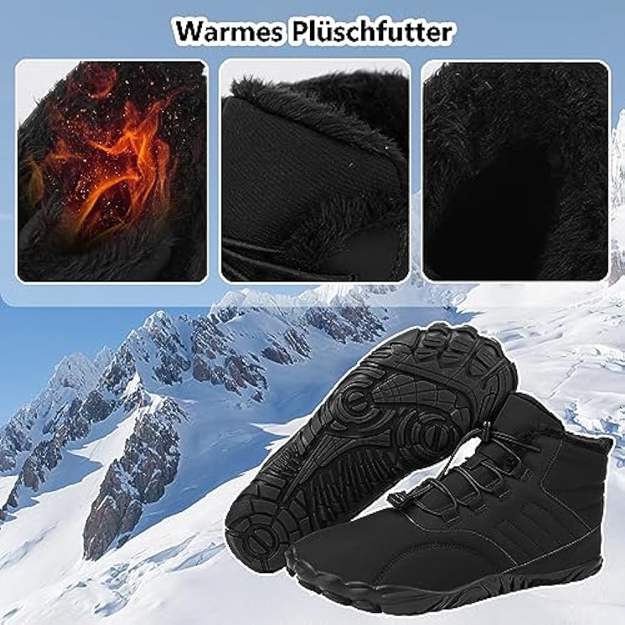 Breathable Winter Snow Boots for Women – Lightweight & Non-Slip Design 7