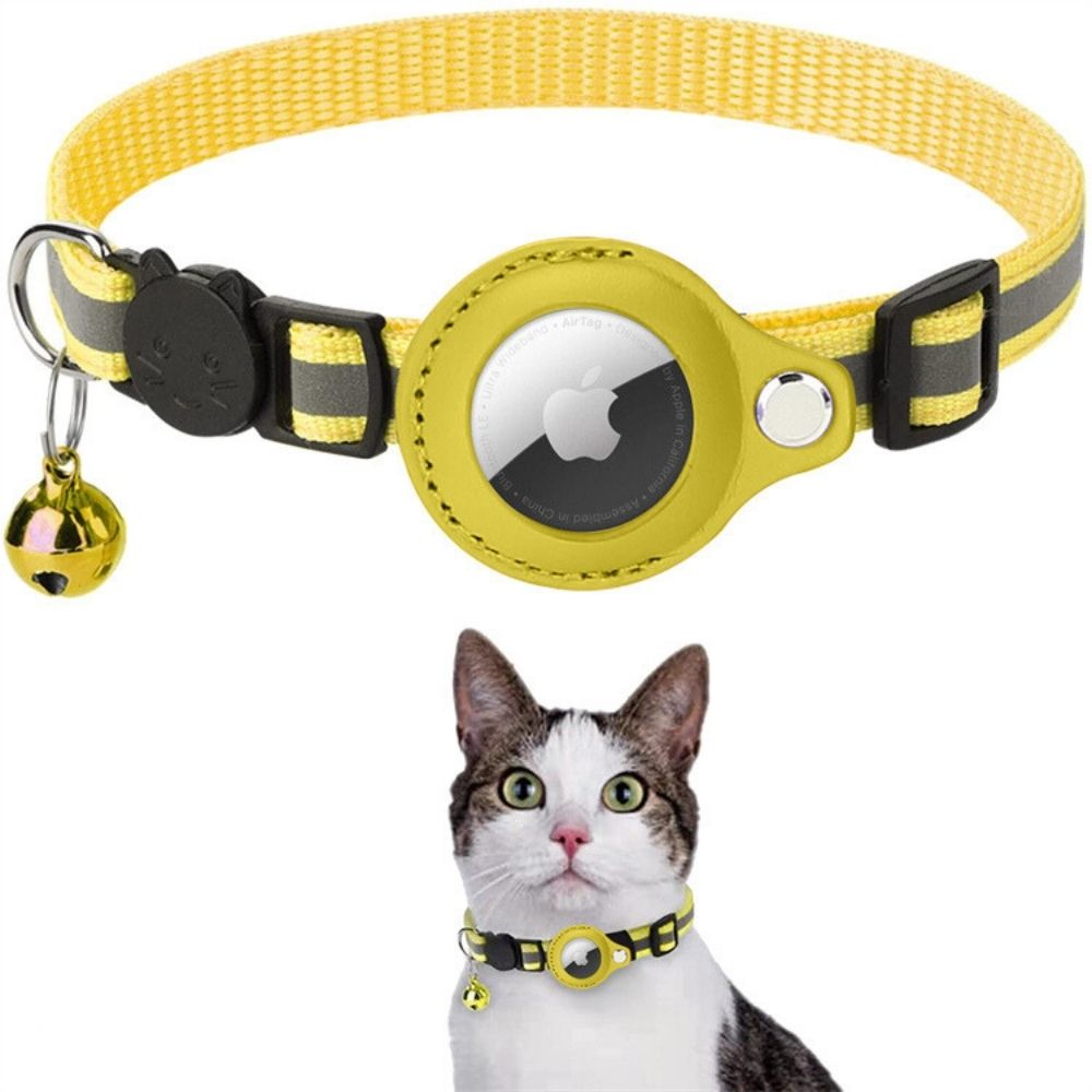 CAT GPS tracker collar with quick release and reflective design for improved night visibility 11