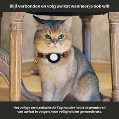 CAT GPS tracker collar with quick release and reflective design for improved night visibility 2