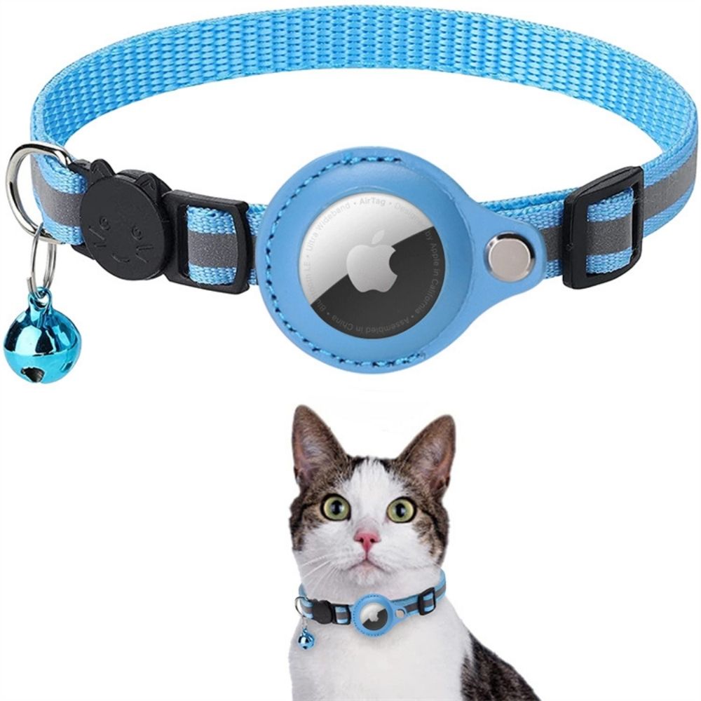 CAT GPS tracker collar with quick release and reflective design for improved night visibility 6