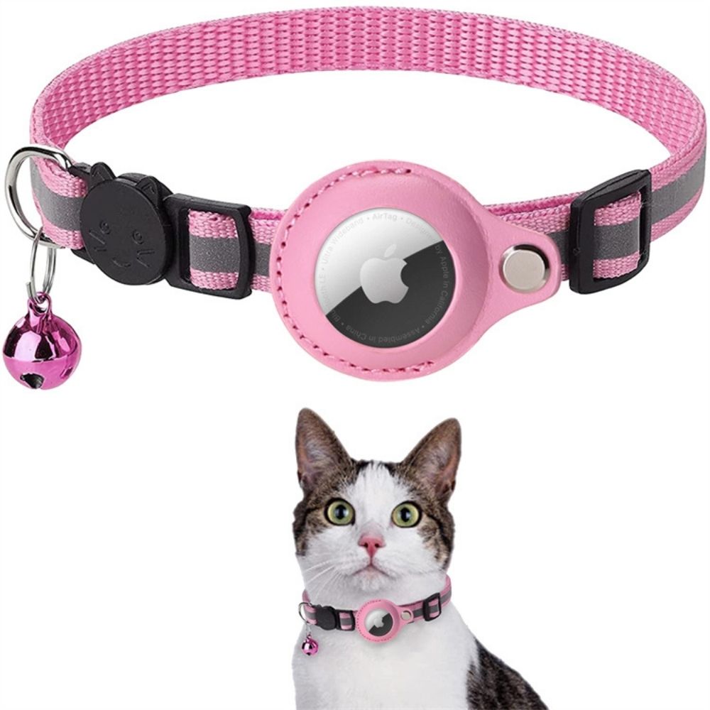 CAT GPS tracker collar with quick release and reflective design for improved night visibility 8
