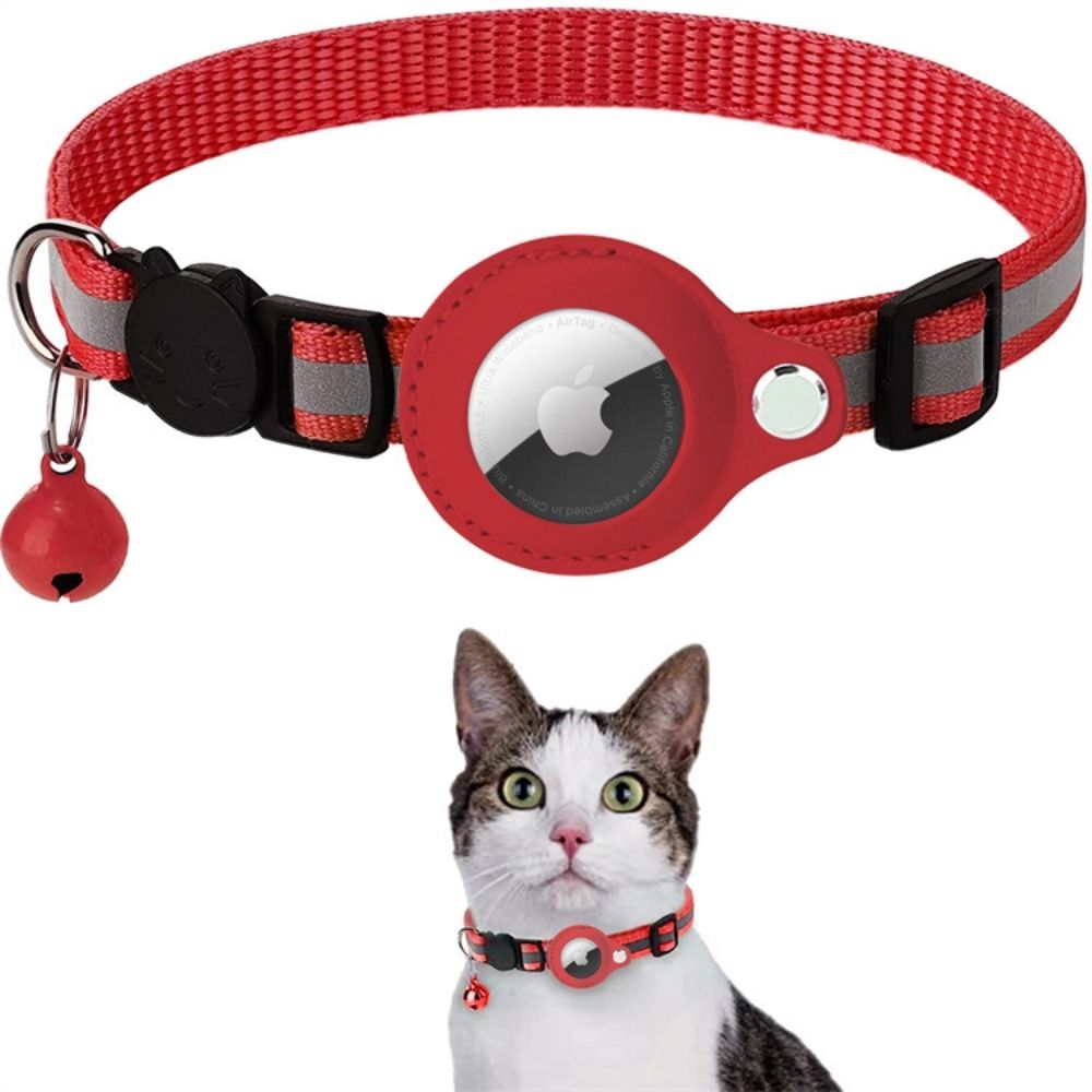 CAT GPS tracker collar with quick release and reflective design for improved night visibility 9